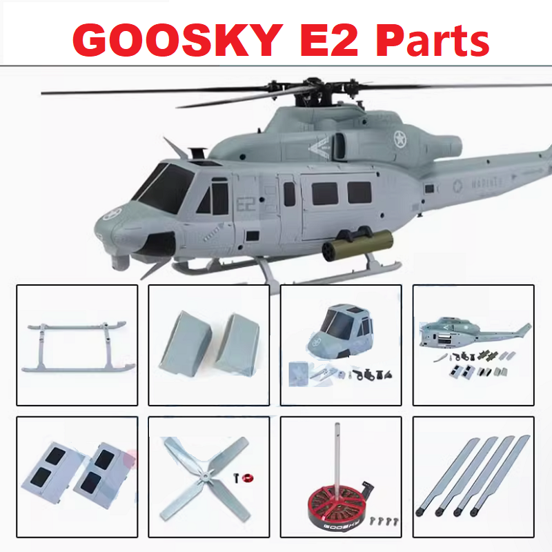 Rc Helicopter Blade - Pièces de rechange pour GOOSKY E2