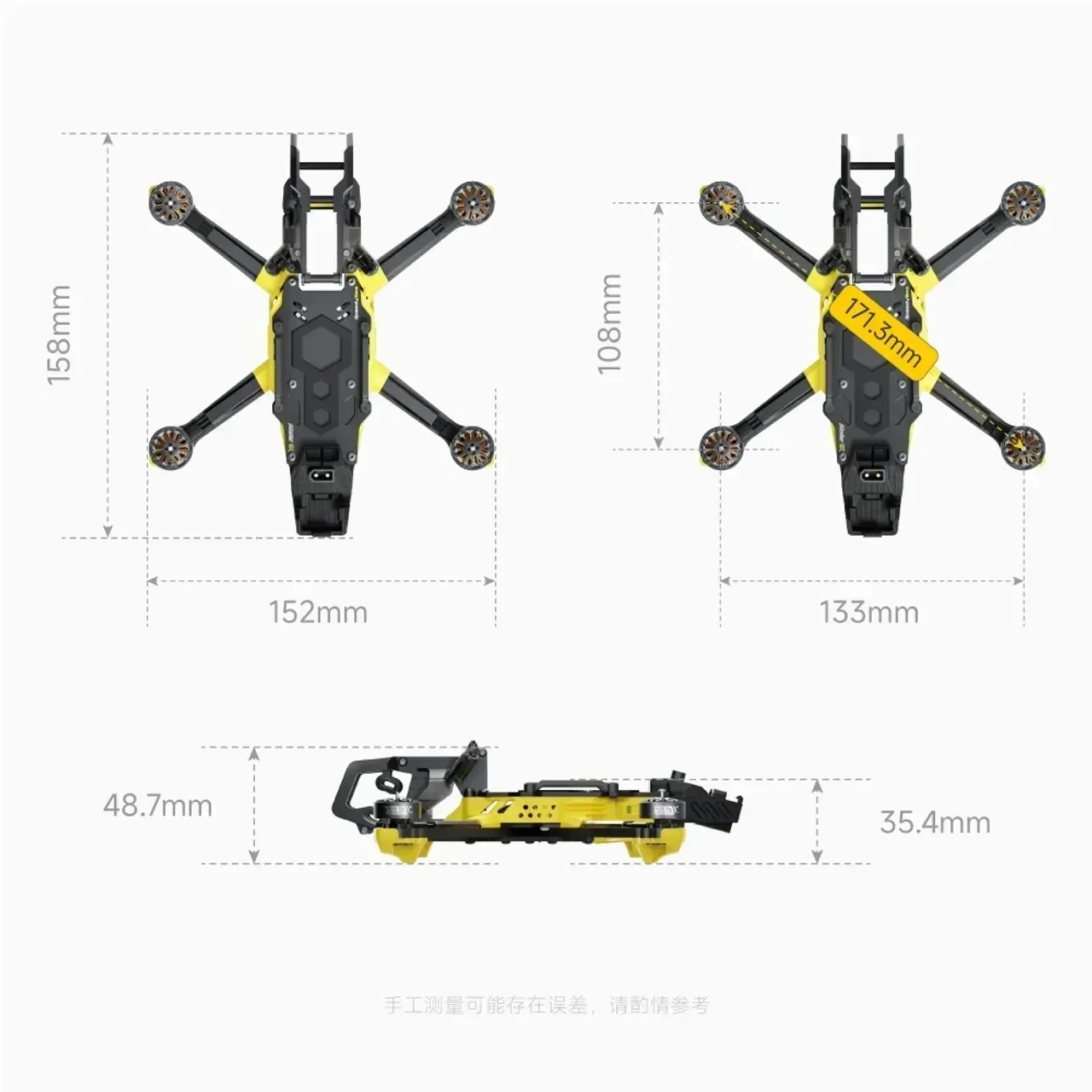 Drone FPV modulaire SpeedyBee  - Rc Helicopter Gas avis et prix